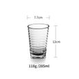 Verre à eau,Ensemble de verres à boire en acrylique réutilisables,gobelets incassables,gobelets en plastique - Type Spiral M-0