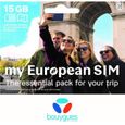 Bouygues Telecom My European SIM - BOUYGUES TELECOM - 15GO + appels &SMS illimité-0