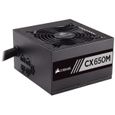 CORSAIR Alimentation PC CX650M - 650 Watts - Semi Modulaire - 80+ Bronze (CP-9020103-EU)-0