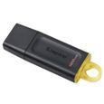 Clé USB Kingston DTX 128 Go USB 3.2 Gen 1 disque U haute vitesse petit et portable disque U avec capuchon de protection porte-clés-0