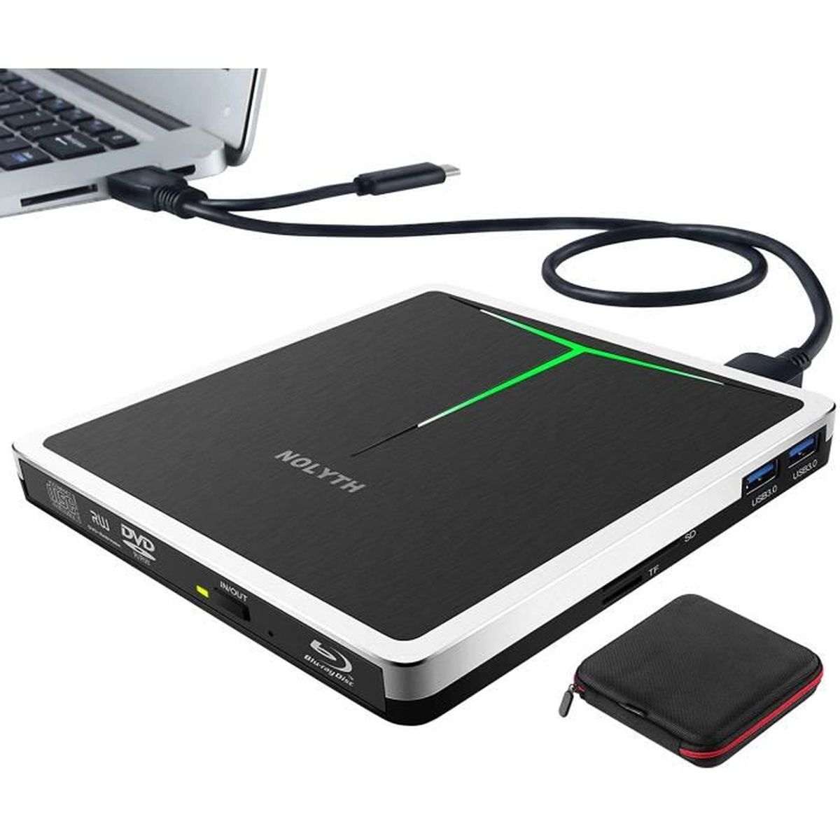 Lecteur Dvd Blu Ray Pour Ordinateur Lecteur blu ray externe usb 3 0 - Achat / Vente pas cher