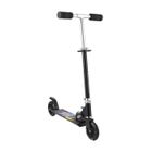 CAROMA Trottinette enfant 2 Roues Pliant fille garçon LED Lumière ABEC 7 Hauteur Réglable Patinette Enfants 90-135cm - Noir