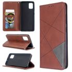 FRANCIS-R Housse 6.5" SM-A515 Samsung Galaxy A51 Etui de Protection - Premium PU Cuir Magnétique Portefeuille Housse Galaxy A51 - Marron