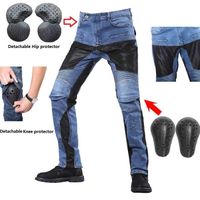 Jeans de motJeans d'équitation de moto genou coussin de hanche hommes motocross Casual Riding moto Touring moto Street jeanso