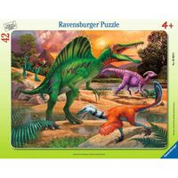 Puzzle cadre 30-48 pièces - Spinosaure - Ravensburger - Animaux - Mixte - A partir de 4 ans
