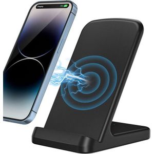 ADEQWAT Chargeur induction sans fil Qi 2 / MagSafe 15W 1,5M Noir