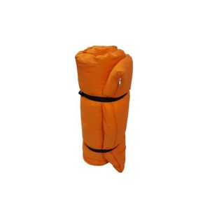 FUTON Futon Portable Orange, 200x80x4 cm