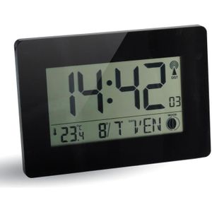 Horloge Murale Bresser MyTime IO NX - Radio-Pilotée, Thermomètre, Hygromètre, 30cm, Blanc