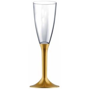 Coupe à Champagne 20 flutes champagne, pied Or