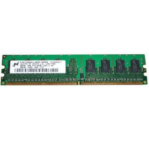 MÉMOIRE RAM Ram Barrette Mémoire MICRON 256MB DDR2 PC2-3200U M