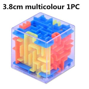 PUZZLE Multicolore 3.8CM 1PC - TOBEFU Cube Magique Labyri