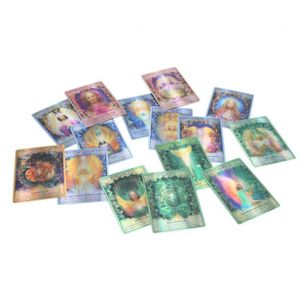 Jeu de tarot gothique comprenant 78 cartes en couleur