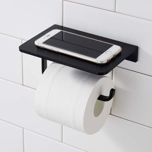 Design Fittings Range Papier Toilette Noir - Rangement Papier Toilette -  Porte Papier Toilette Mouton - Porte Rouleau Papier Toilette sur Pied -  Montage Rapide sur Le Mur : : Bricolage