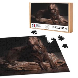PUZZLE Puzzle Classique - FABULOUS - Labrador sur sa Couc