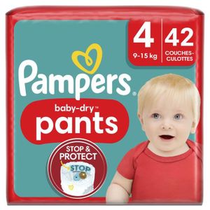 COUCHE LOT DE 3 - PAMPERS - Baby-Dry Nappy Pants Culottes