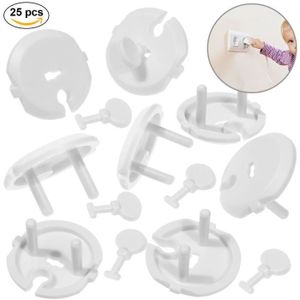 Universel pour Prise Murale 20 pièces Blanc Lanpard 20PCS Cache Prise Bébé Adhésive Protection Prise Electrique Bebe pour Sécurité Enfant 