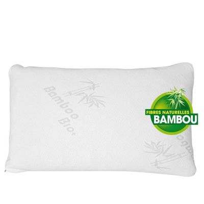 Housse de protection d'oreiller imperméable 50x75 cm avec zip ARNON molleton 100