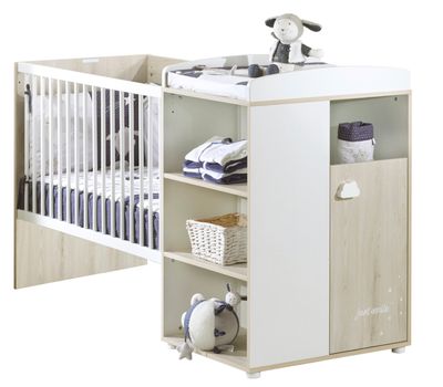 Tiroir de lit combiné évolutif BABY PRICE FIRST - Décor blanc - Cdiscount  Puériculture & Eveil bébé