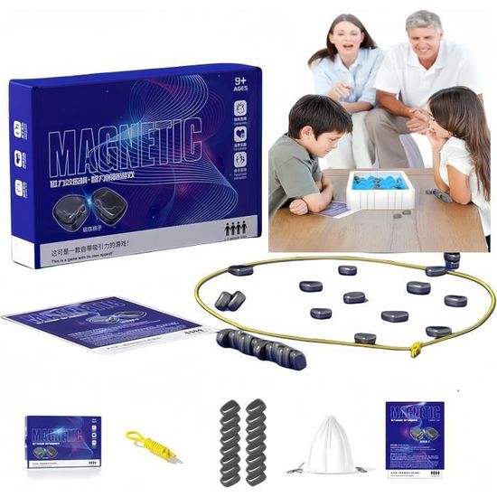 Kluster Jeu de Société, Kluster Jeu D'aimants, Magnetic Chess Game Kluster Jeu de Société, Kluster Jeu D'aimants, Magnetic Chess Game