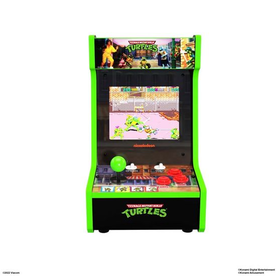 Borne Arcade TORTUE NINJA MONNAYEUR - Max N'co Arcade