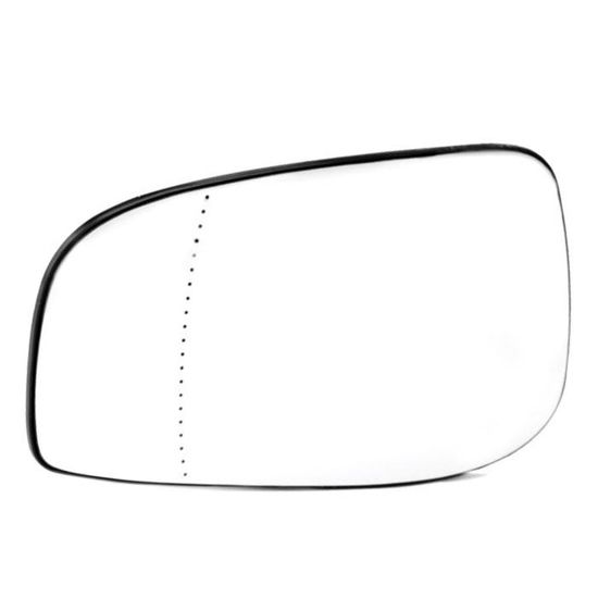 Glace Rétroviseur Gauche Chauffante Pour Volvo S60 I, S80 I, V70 II - Verre Asphérique - Référence 30634719 / 30744790
