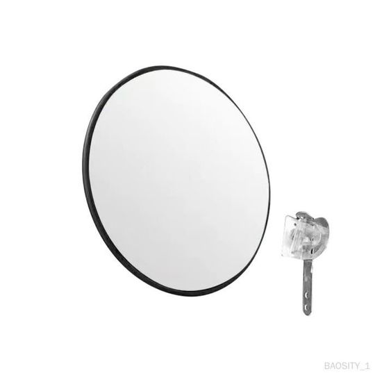 Miroir de Circulation Convexe, 30cm Miroir Convexe de la Circulation, Miroir  de Sécurité avec Support, 130° Miroir Routier Extérieur - Cdiscount Auto