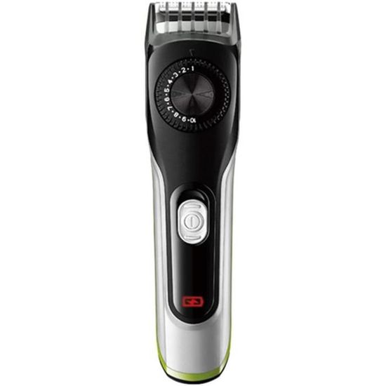 Tondeuse Barbe Et Cheveux BORUIBST - Sans Fil Rechargeable USB - 4 Têtes - Dorée - Neuf
