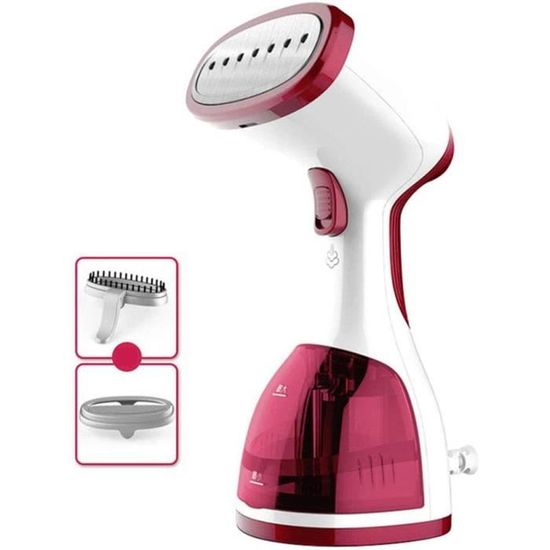 Défroisseur Vapeur Vertical 1000W 150ML, Fer à Repasser Portable Pour Tous Tissus Maison Voyage Et Bureau 97510809