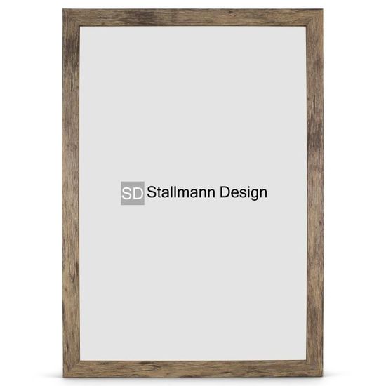 Stallmann Design Cadre à joint d'ombre pour châssis, 30x50 cm, Marron