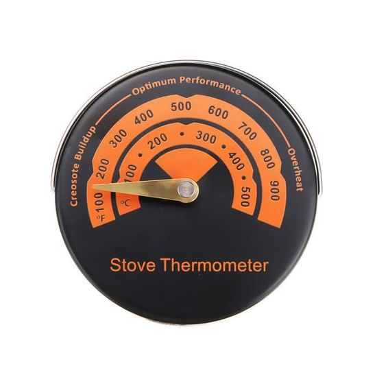 Thermomètre magnétique pour tuyau de poêle à bois Apmemiss Jauge