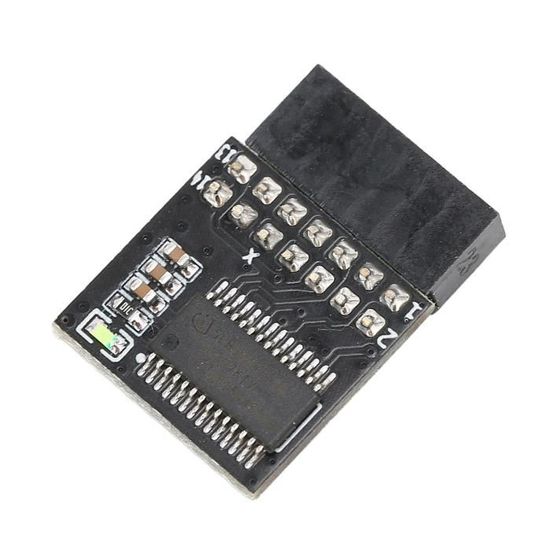 GOTOTOP puce TPM Module TPM 2.0 LPC 14 broches Tpm 2.0 Module de sécurité de cryptage de carte à
