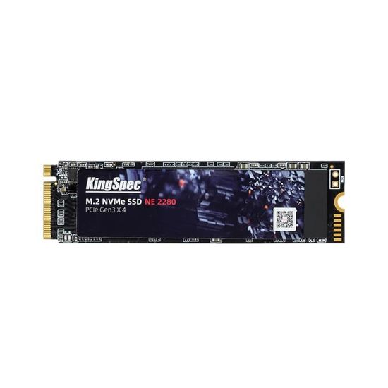 KingSpec - Disque SSD Interne - NE - 1To - M.2 NVMe - 2280 - PCIe