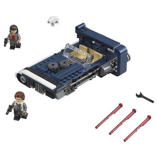 Jeu D'Assemblage LEGO Star Wars Solo: Landspeeder 75209 Kit de construction d'un Star Wars histoire Han Solo (345 pièces) I83H2
