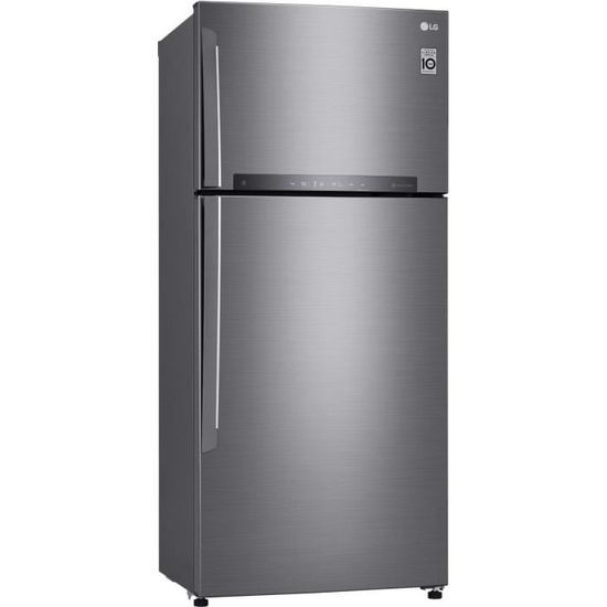 Réfrigérateur 2 Portes Ventilé LG EX GTD7850PS - Gris - Froid brassé - 506 Litres