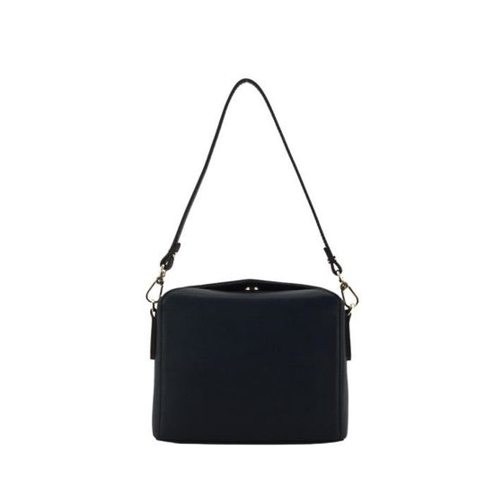 Sac à Main Chloé Lexa En Daim Bleu Marine – Porté épaule – Occasion En Très Bon état