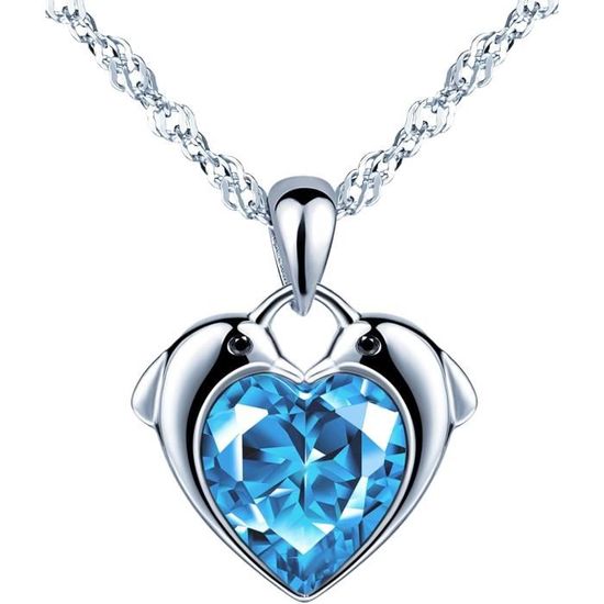 Yoimckay Collier Pour Fille Avec Pendentif Strass Cristal - Mignon Collier Kawaii Enfant