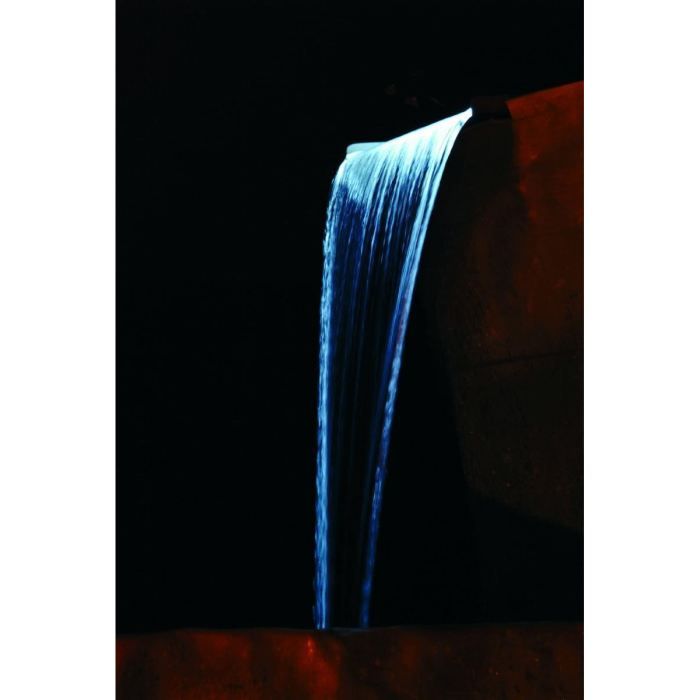 Lame d'eau avec éclairage Niagara 90 Led Inox