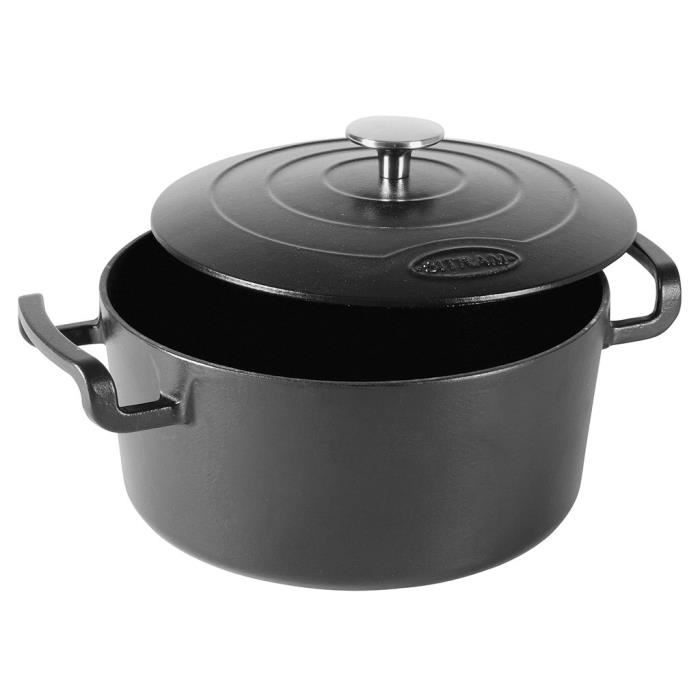 SITRAM SITRABELLA Cocotte ronde en fonte d'acier émaillée - Ø25 cm - 5L