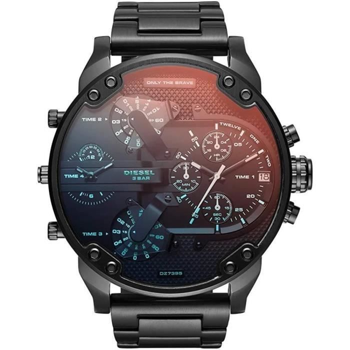 Montre Homme Diesel Mr Daddy Dz7395 en acier inoxydable