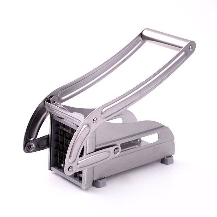 Machine pour couper les pommes de terre en acier inoxydable, coupe frites, coupe-Chips, coupe-Chips, coupe-frites