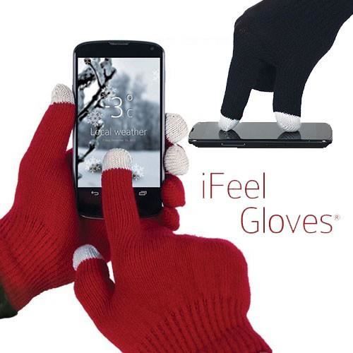 Gants pour écrans tactiles (Noir)