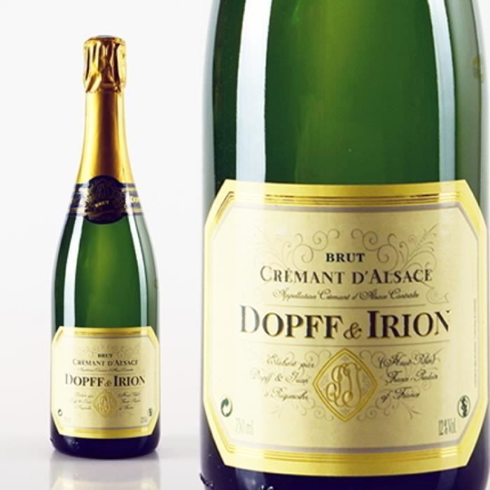 Champagne et Méthode Traditionnelle - Crémant d'Alsace Brut Blanc