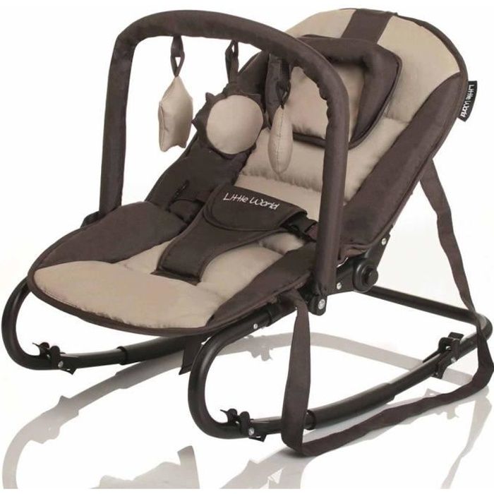 Little World Transat pour bébés Stardust Marron et beige LWBO001-BGBR