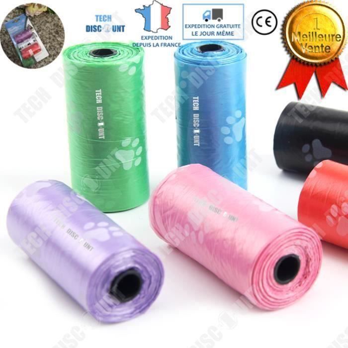 TD ramasse sac à crotte chien biodegradable pour avec sac chat lapin animaux de compagnie gros dejection canine compostable dechet