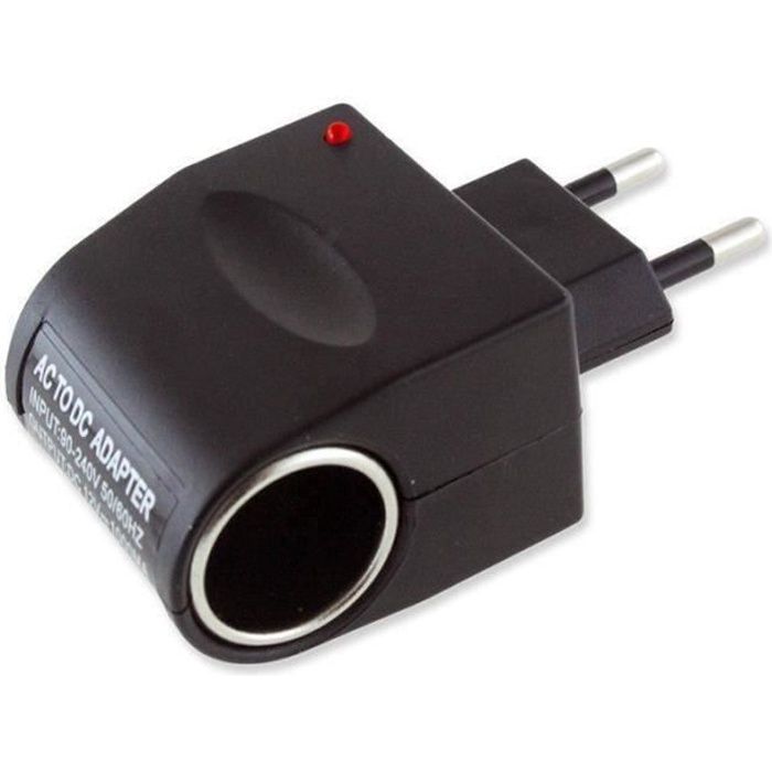 Allume Cigare Adaptateur Convertisseur Secteur Transformateur Chargeur 220V 12V