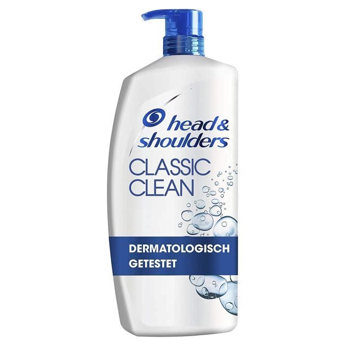 Head & Shoulders Classic Clean - shampoing anti-pelliculaires - 900 ml - 1 unité - 8001841012094
