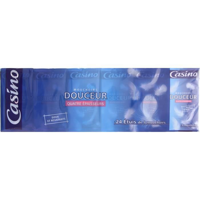 CARTIERE CARRARA (UE) Mouchoirs de poche doux