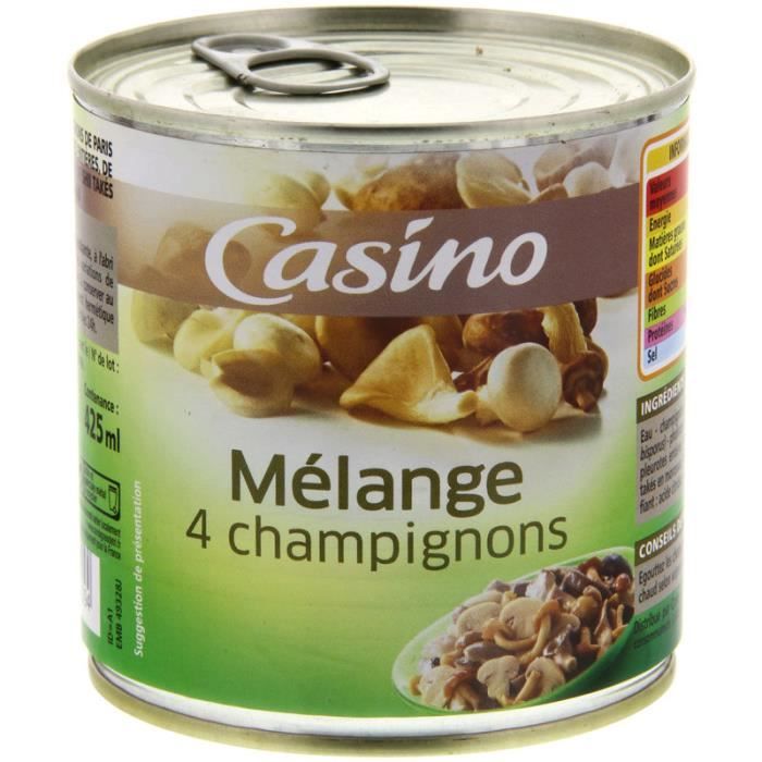 Mélange de 4 champignons - 230 g