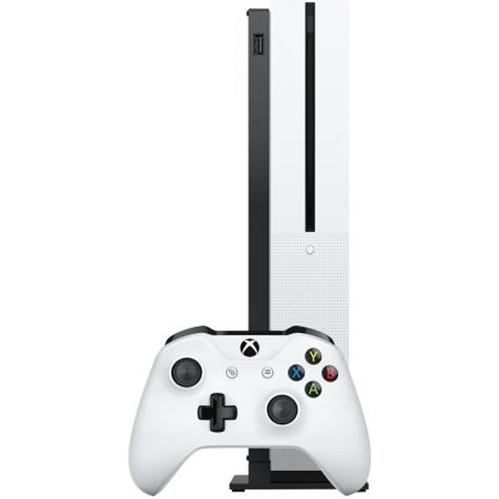 Console Microsoft Xbox One S 1 To blanche