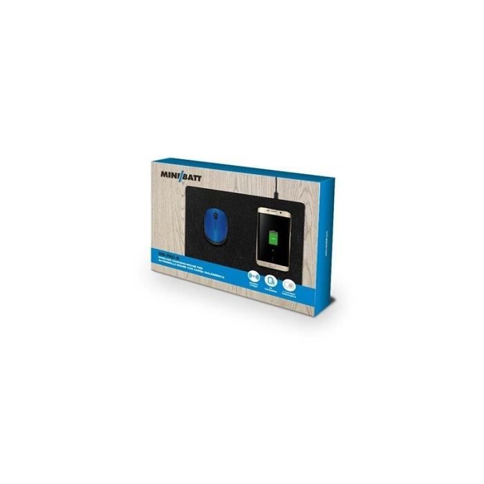 miniBatt MB-PAD, Intérieur, Smartphone, USB, Sans contact, CE, Noir